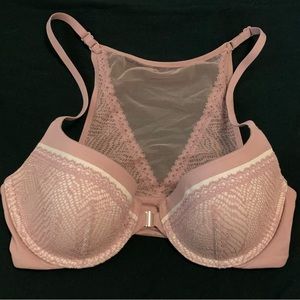Victorias Secret Semi Demi Front Close Bra Size 32D